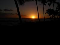 Kona condo sunset