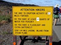 hiker sign