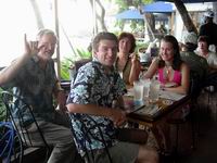 diners at bubba gumps shrimp house