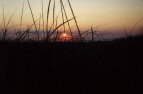sunset at jersey shore