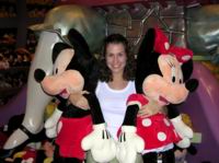 catherine, mickey, and minnie