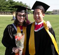 the graduates: catherine and andrew
