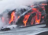 red lava