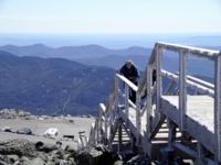 climbing to the top of mt washington