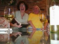 sonia and maureen reminescing