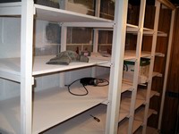 basement shelf project