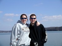 paula and david at clator lake,va