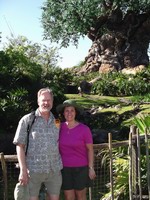 michael and sonia at disney animal world