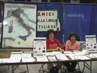 at amici table at italian festival