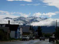 heavy clouds in leadville