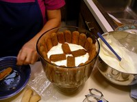 adding the filling