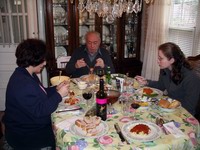 lunch at home with dad