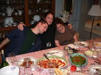 an exhausting thanksgiving dinner