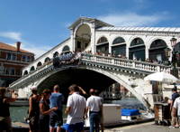 Rialto bridge in Venice