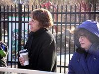 Carole and Sonia at aquarium