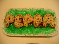 finished cookies