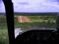 landing strip at Corozal