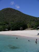 beach adjacent to ferry dock