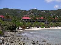 Sapphire beach panorama - left