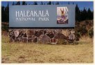 haleakala park sign